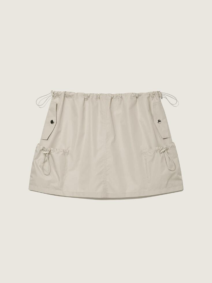 DETROIT MINI SKIRT (SAND)
