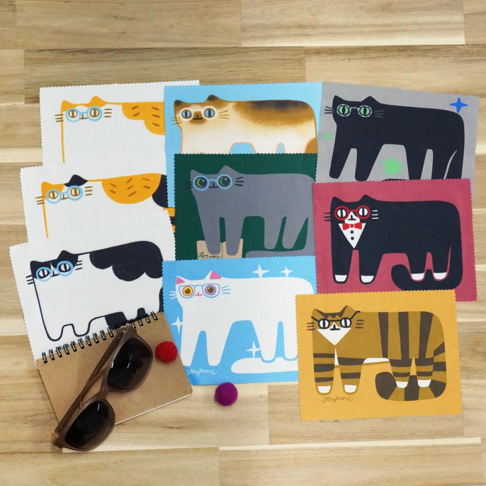 네모고먐미 안경닦이 9종