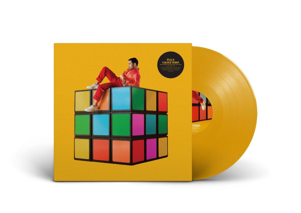 MAX - Colour Vision LP 맥스 Yellow Vinyl