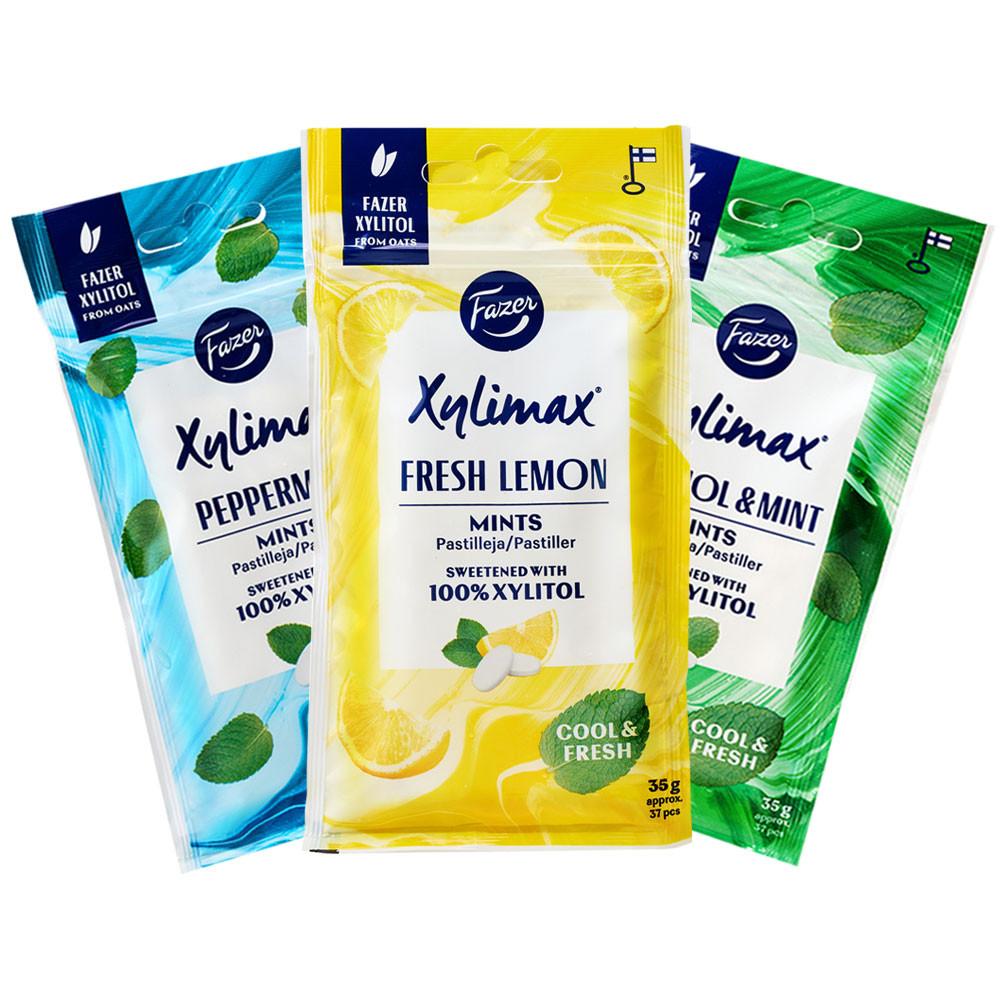 핀란드 자일리톨 질리맥스 휴대용 35g 3종 구성 [원산지:핀란드]