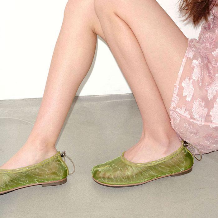 [단독] [3차 재입고완료] Mesh Air String Flat / Lime