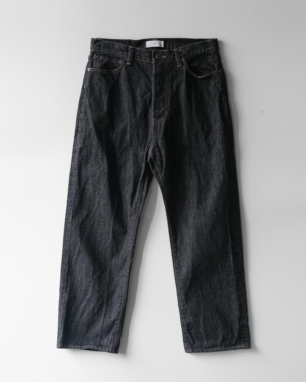 [OURSELVES] VINTAGE REGULAR DENIM PANTS (ONE WASH BLACK)