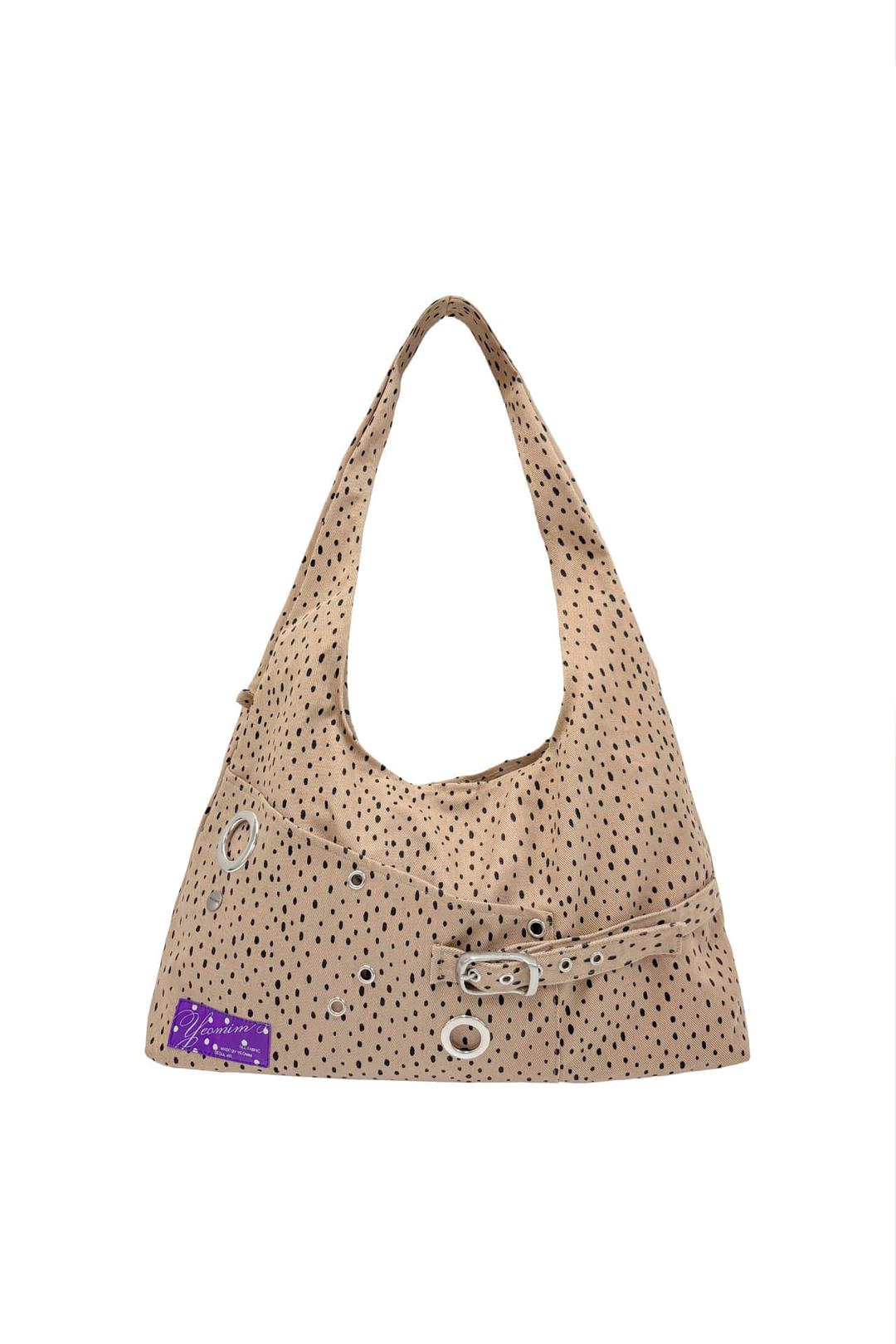 레이아웃 백 layout bag (dot leopard)