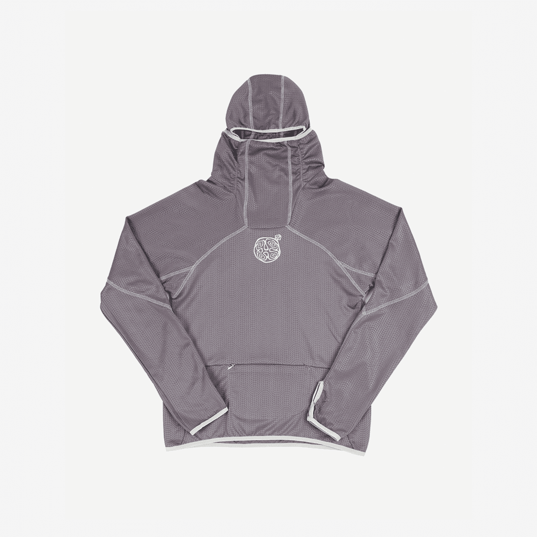 Bufotox Spider Ape Hoodie Burgundy