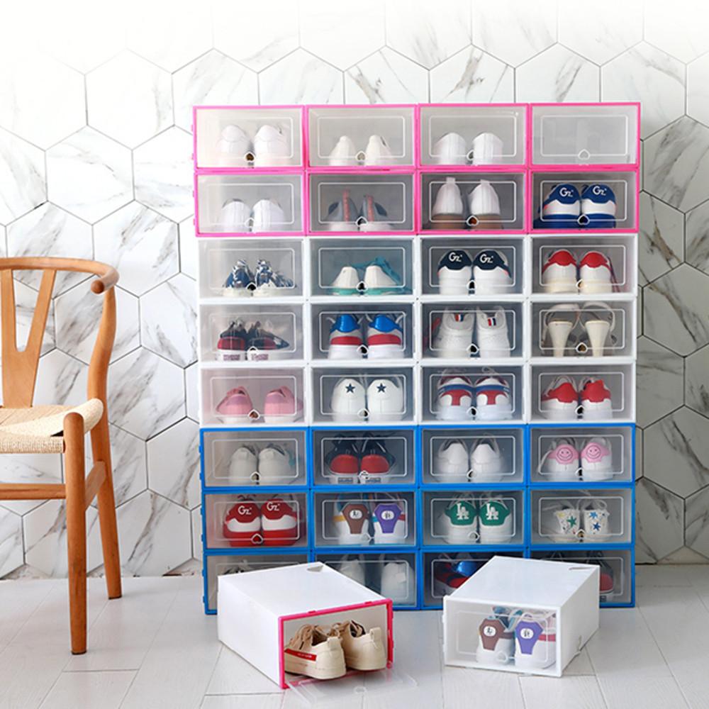 조립식 신발 보관 수납 정리함 슈즈박스 다용도케이스/신발정리함/신발박스/신발보관함/아파트현관신발장/플라스틱신발장/신발정리박스/조립식신발장/좁은현관신발장/틈새신발장/간이신발장