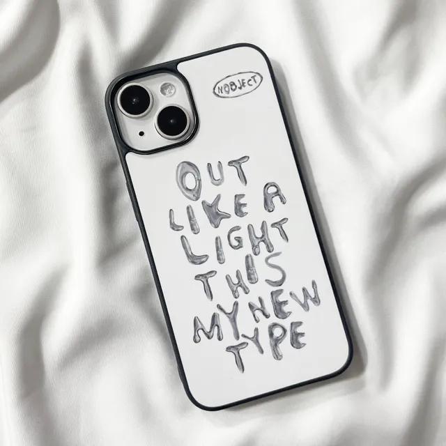 [신상특가]［TPU case］silver font white 커플케이스 아이폰케이스 아이폰13미니 아이폰12미니 아이폰14 아이폰13프로 아이폰14프로