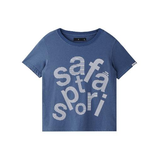 1/2 TAGS TICKETING TEE (NAVY)