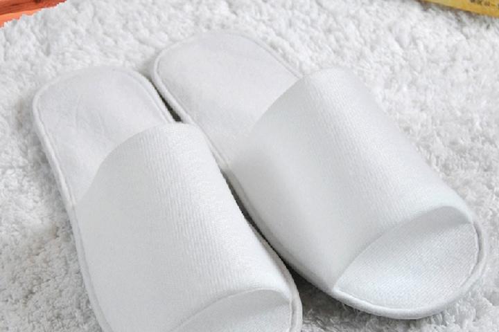 일회용 호텔 기내 타올천 슬리퍼 고급형 오픈형 type