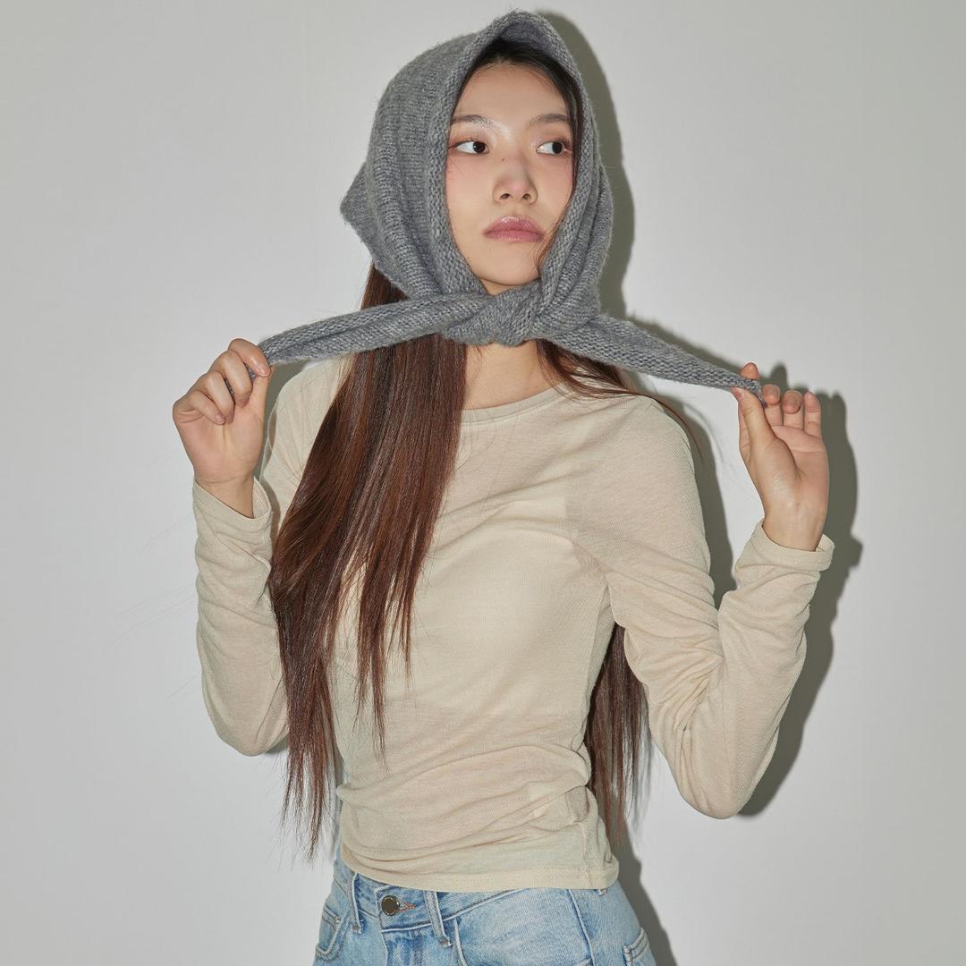 [2차 리오더] [12/11출고예정] soft knit scarf (GRAY)