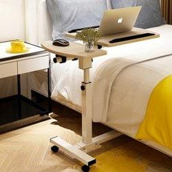 각도조절 사이드 침대 간이 보조 테이블 노트북책상-퍼스트앙[무료배송]