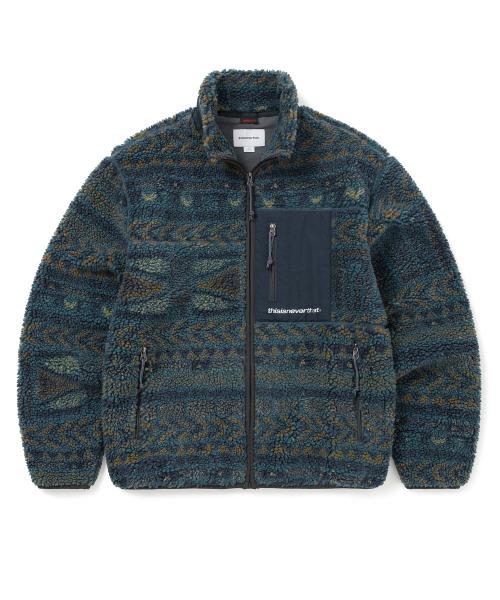 SP Sherpa Fleece Jacket Navy