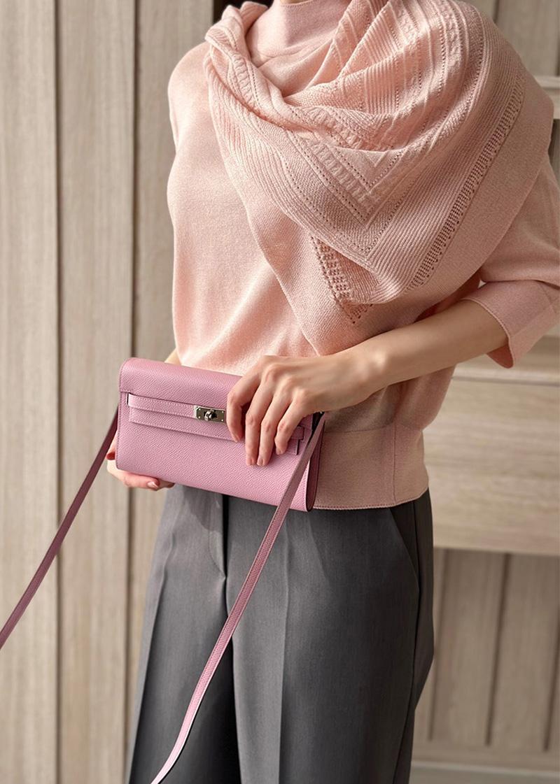 우아한* 브랜드라인* F/W 샤이니 울 머플러( 핑크 블랙 크림) 한정수량* 강추*