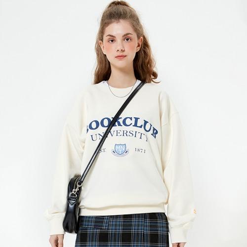 Book Club Sweatshirt(CREAM)