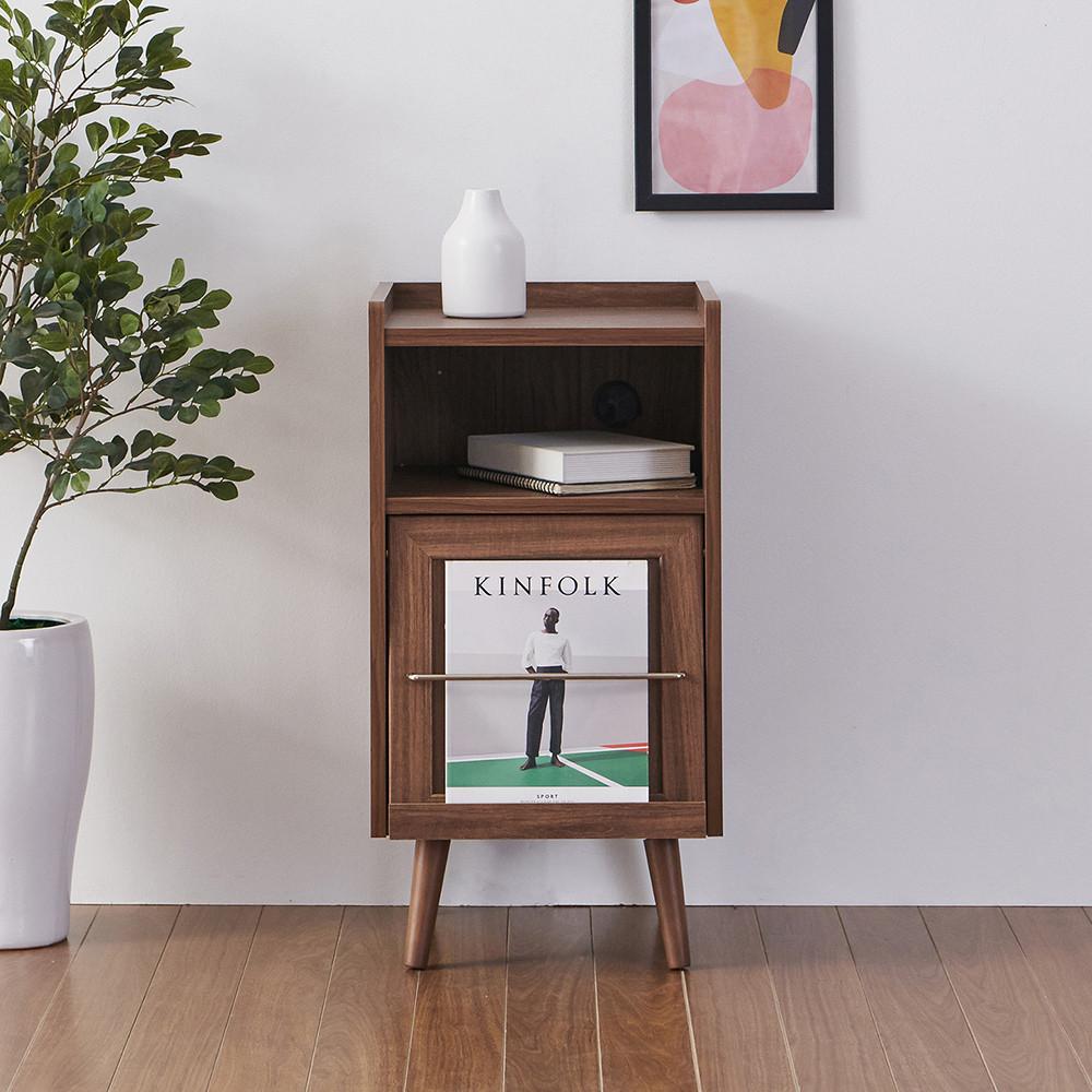 헤이즐 플랩도어 협탁 - 2color