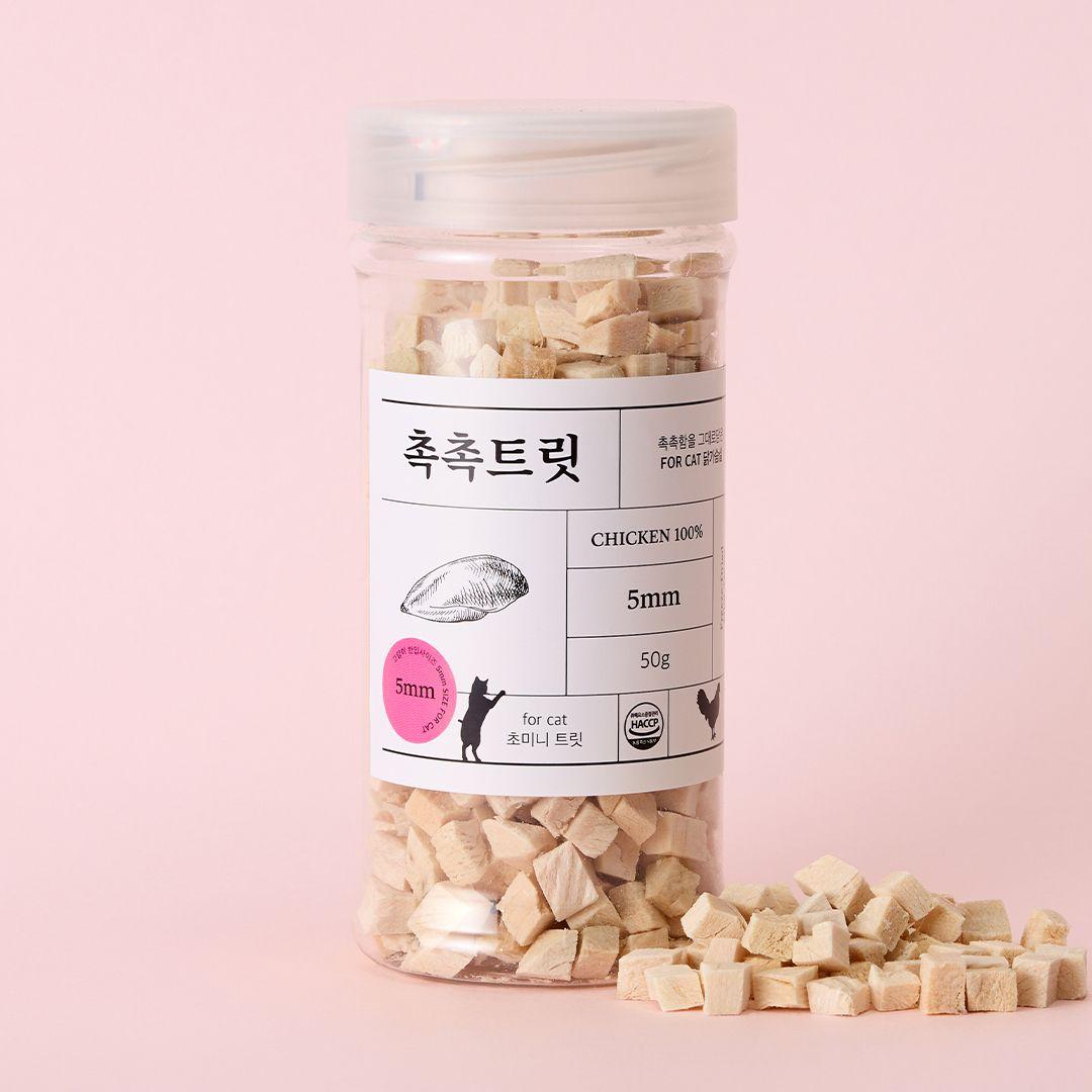 촉촉트릿 for cat 초미니트릿 닭가슴살 50g