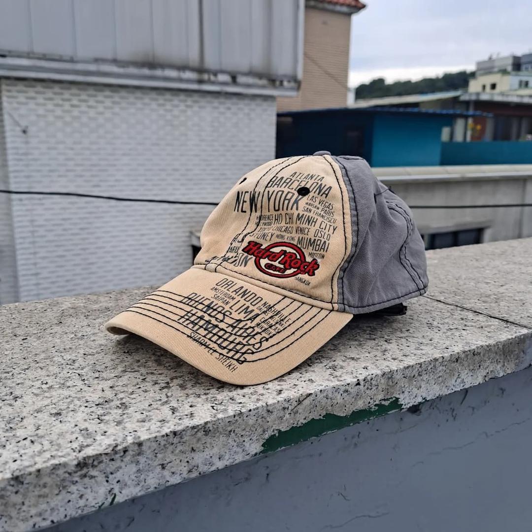 [하드락카페] 빈티지 스티치 볼캡 | 후루츠패밀리