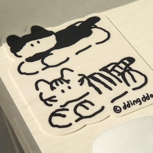 띵똥 2cat 마우스패드