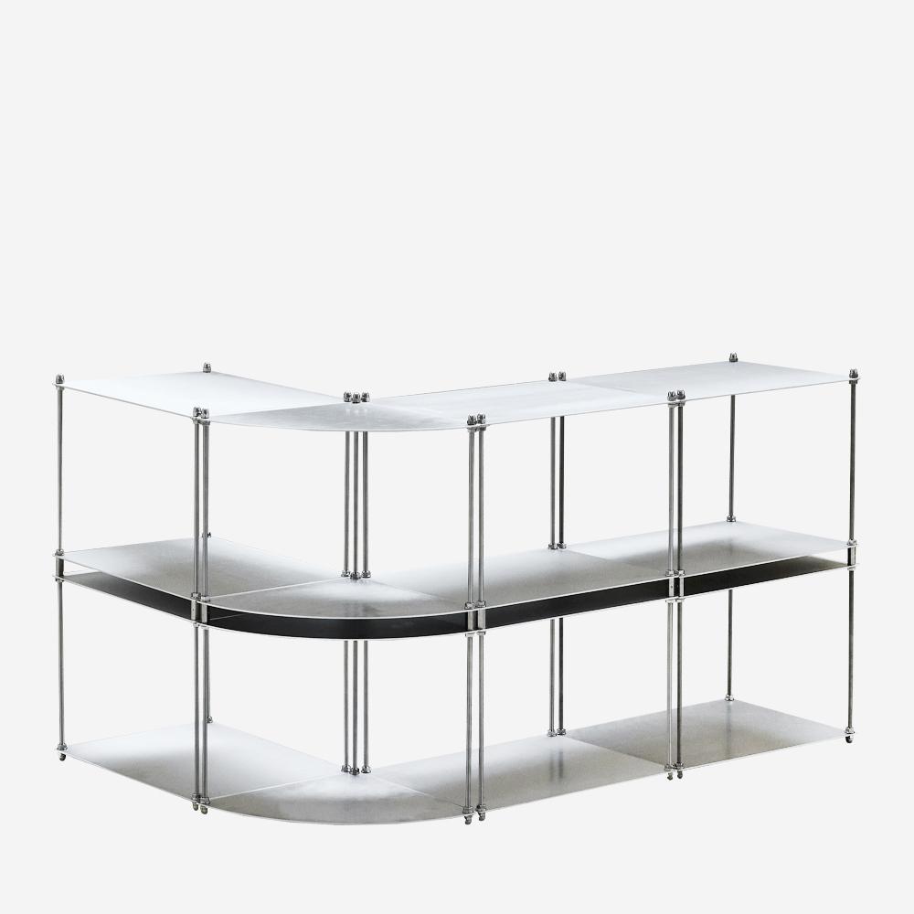 모듈선반 x 6+코너선반 x 2