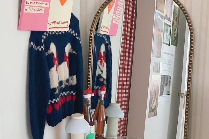 빈티지 엔틱 벽거울