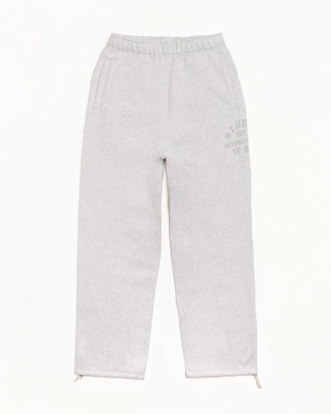 ESTABLISHED FLEECE PANT - Ash Heather / S