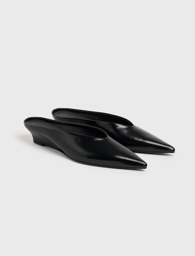 COLAC wedge mules_black