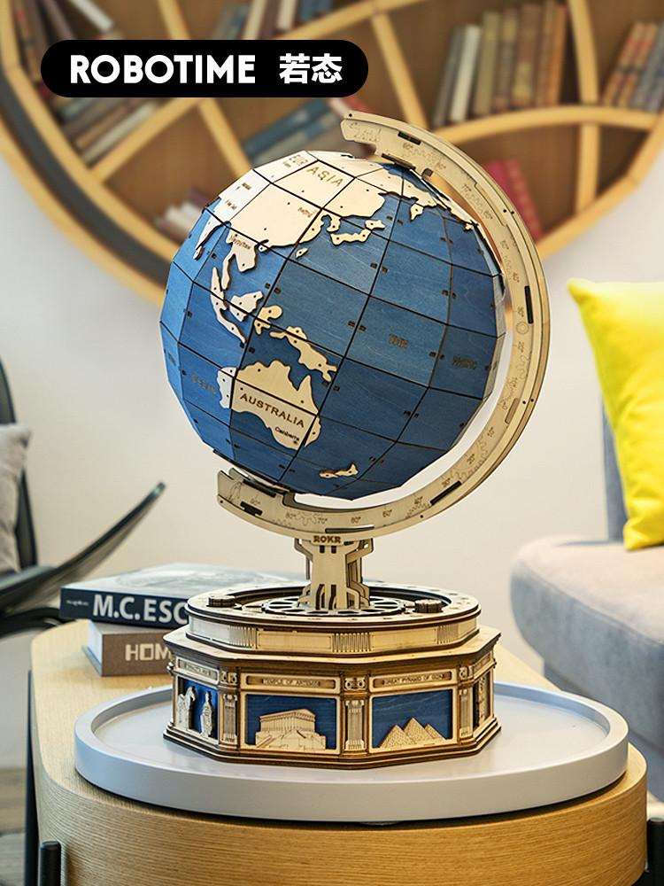 모형 3D퍼즐 조립 핸드메이드 수제조립 DIY 입체 3d 모델 지구본 고난이도