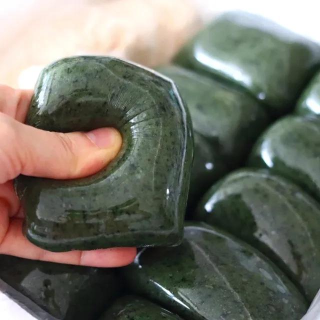 몰캉몰캉 진도 해풍 쑥 100% 물방울 쑥인절미 1kg 8~9개 (콩고물서비스)