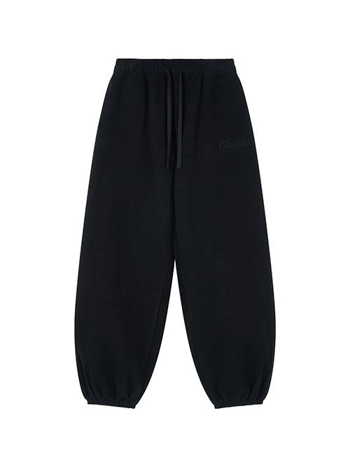 [12/18 예약배송] [CLaddA] blanket jogger pants, black