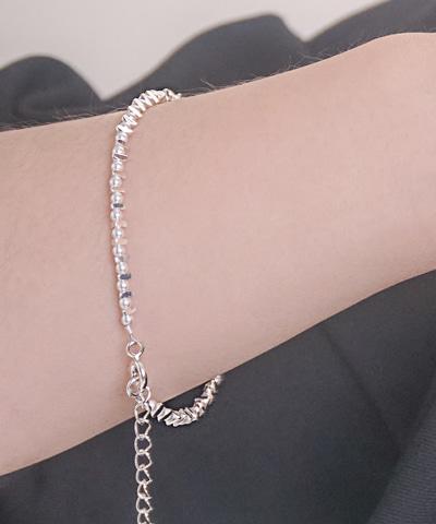 [SILVER] TRI SEED PEARL B