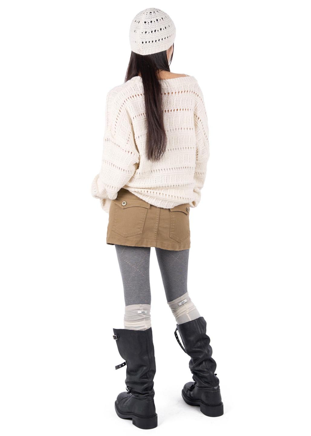 WESTERN POCKET PANTS SKIRT