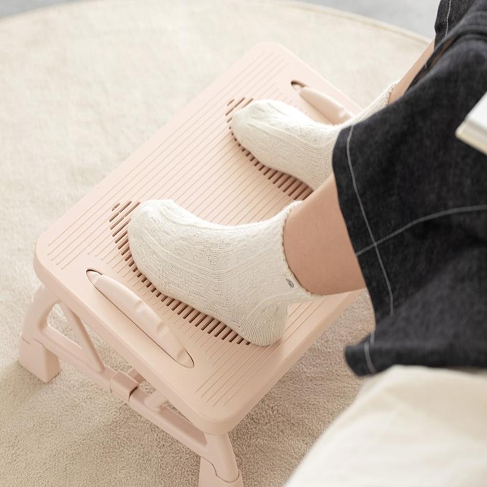 [직장인 선물] "바른 자세의 시작" 핑크 에디션 각도조절 브리즈 발받침대 PINK