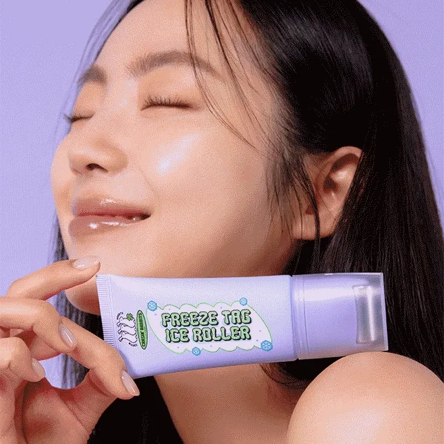 SNS 핫템✨ 붓기싹 얼굴삭제 괄사크림/ 프리즈 태그 아이스 롤러 크림
