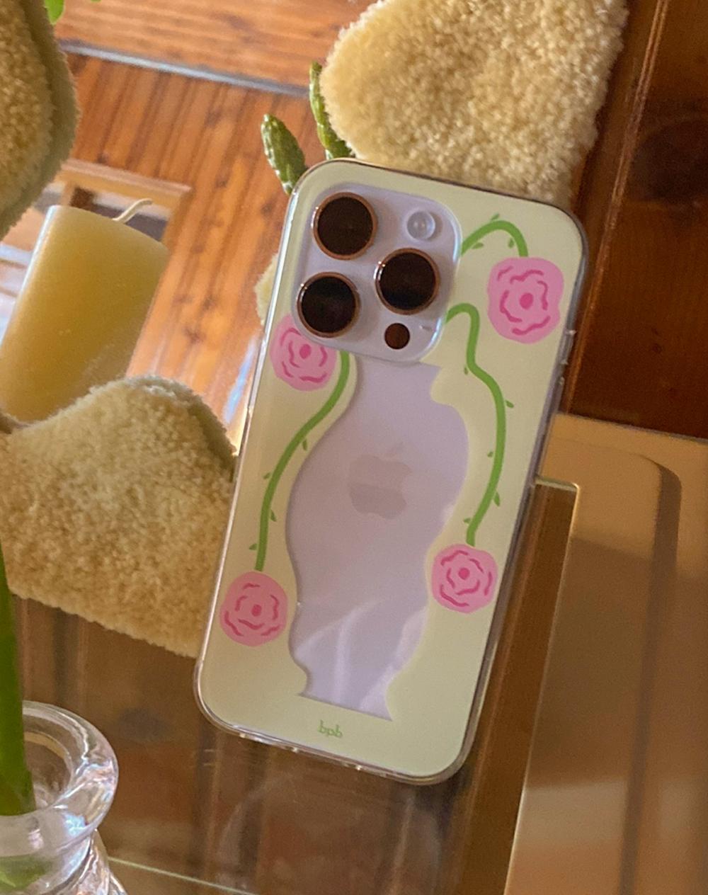 Rose Vase Phone Case