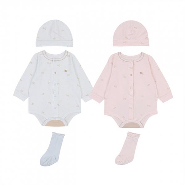 [에뜨와 봄신상]포니바디수트3PCS SET(BLUE,PINK)_07S117906