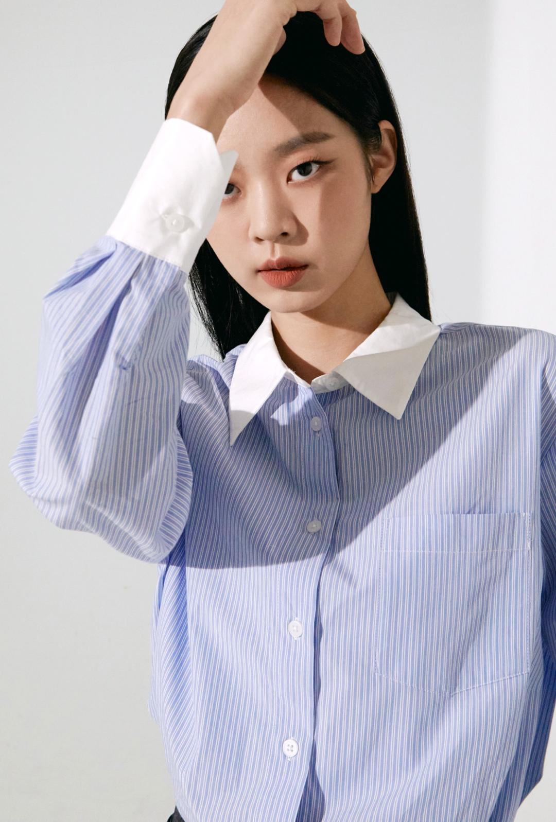 카라배색 셔츠 MIWYWD311B