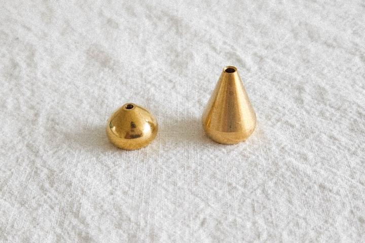 황동 인센스 스틱 홀더 향꽂이 향받침대_물방울