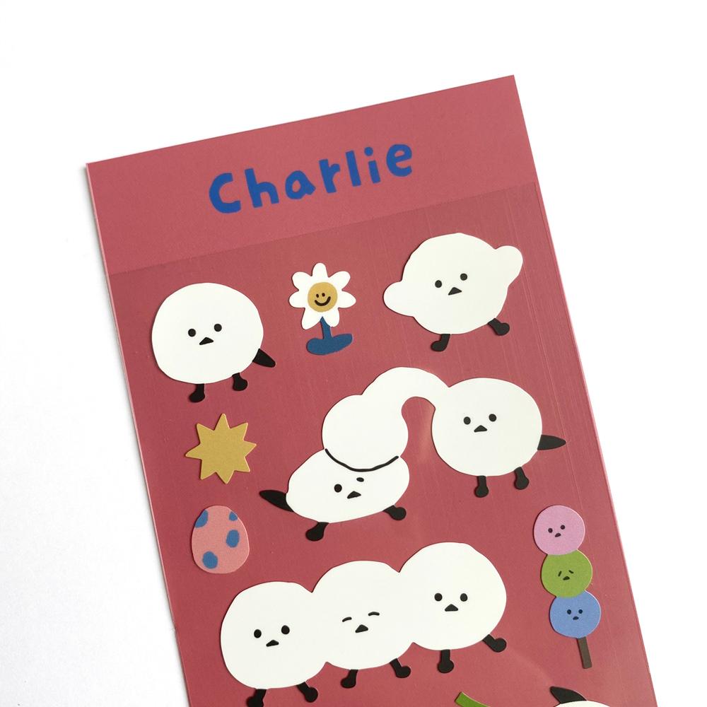 [키치키치] 찰리 리무벌 스티커