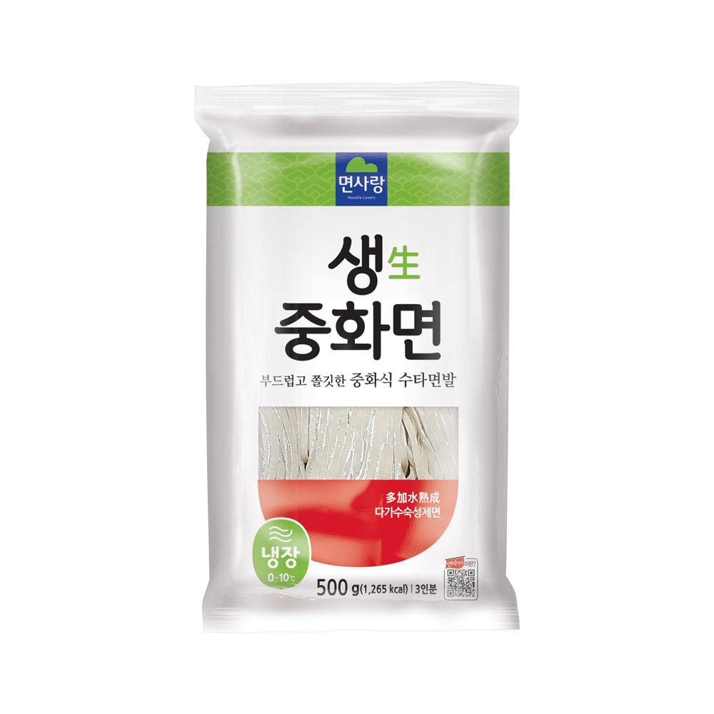 면사랑 생중화면 500g (냉장) [원산지:상세설명참조]