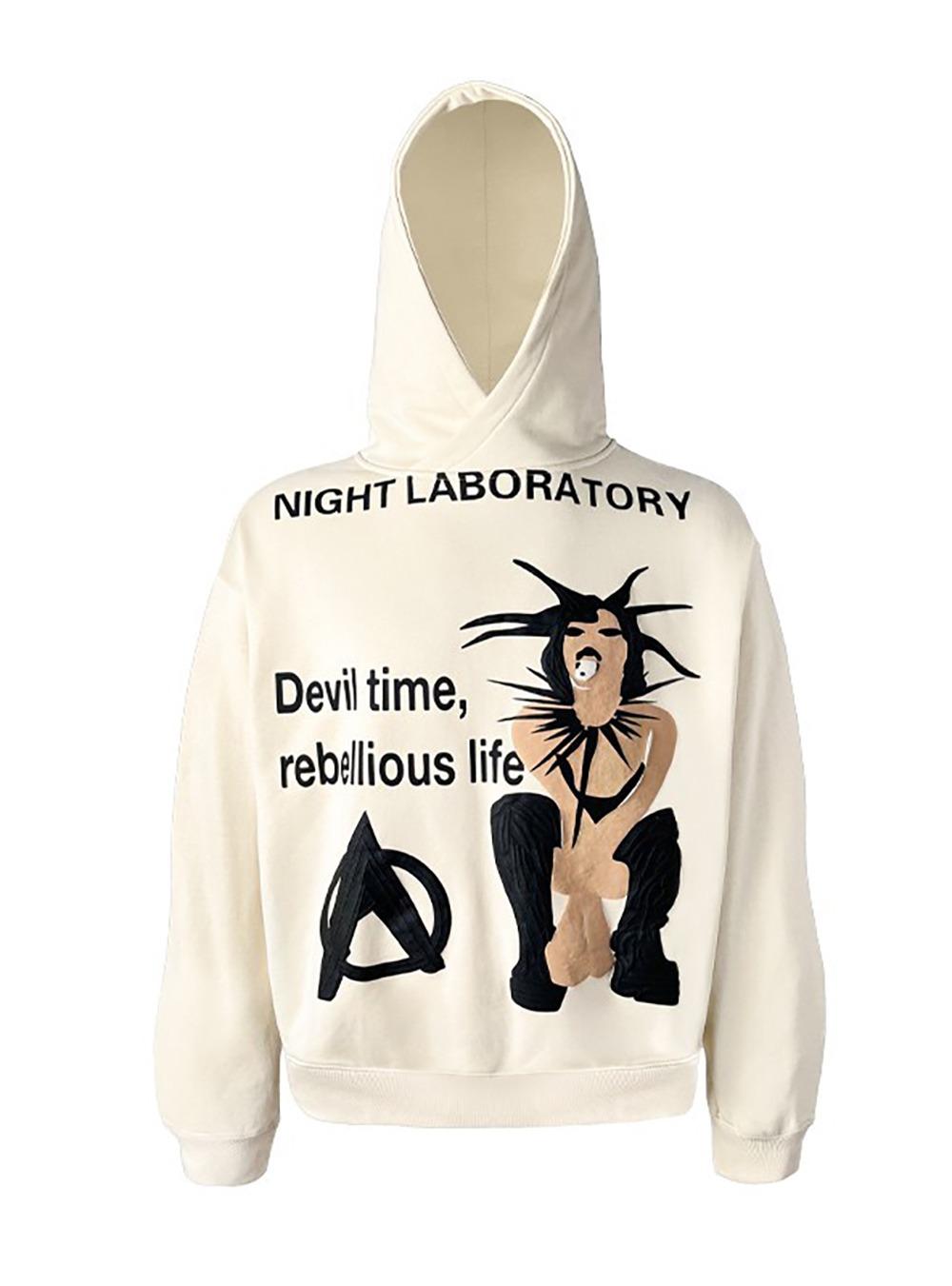 [Night Lab] Graphic Hoodie