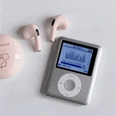 [해외] 풀세트 클래식 아이팟 감성 블루투스 MP3 플레이어 y2k 외부 스피커