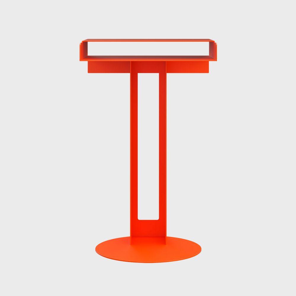 Meta Side Table, Orange
