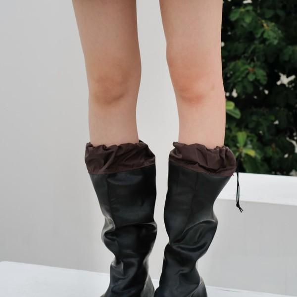 Pokeboo Rainboots -  Black/Brown