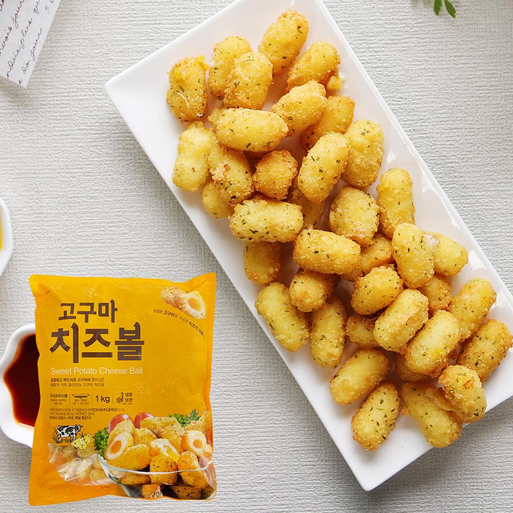이지푸드 고구마 치즈볼 1kg