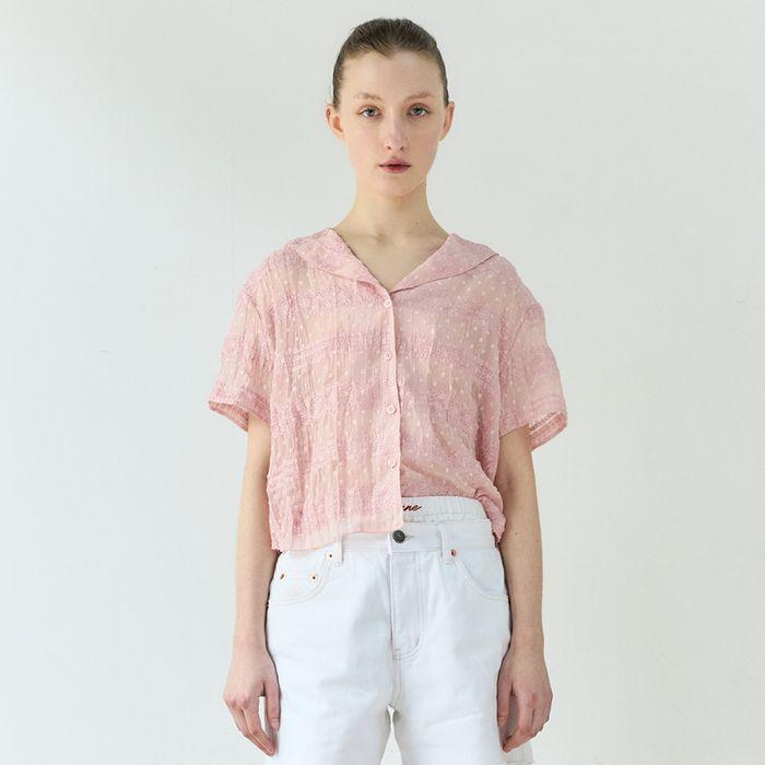 Morris Lace Top (Pink)