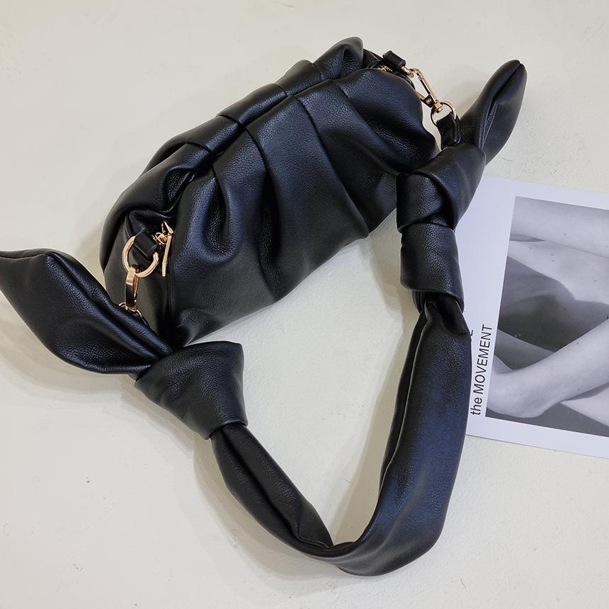 인기 신상 주문폭주 로베 만두백 / 매듭 숄더 크로스 스트랩 set