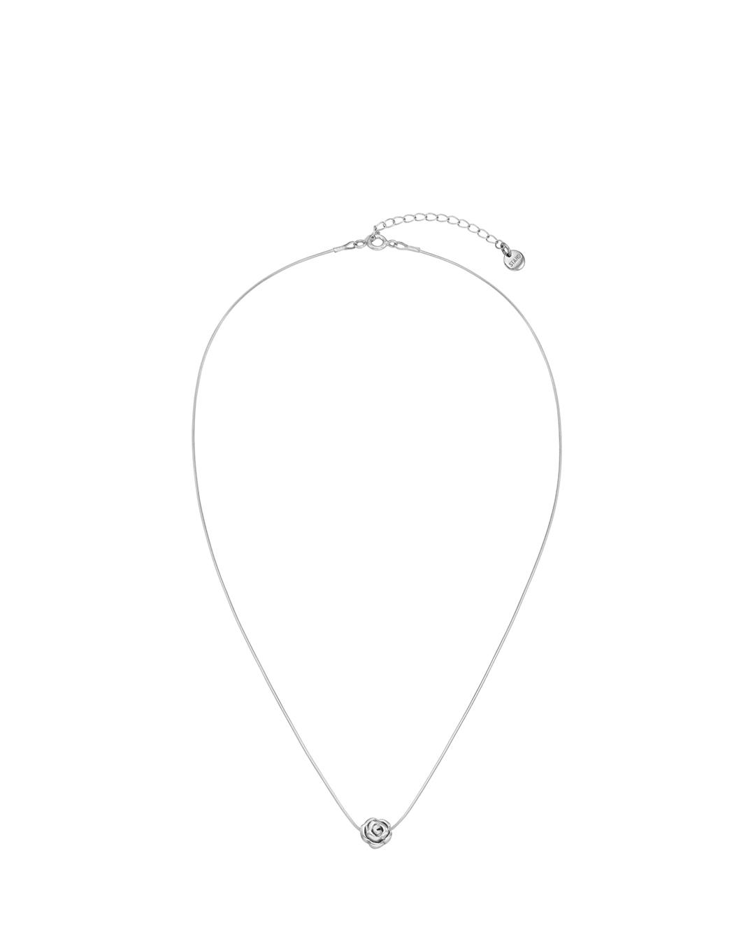 [Silver 925] Rose Necklace · 로즈 넥클리스