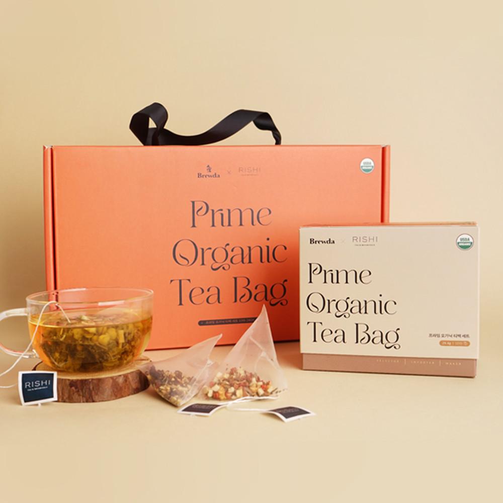 [브루다 with 리쉬티] 허브티 10종 얼그레이 티백 선물세트