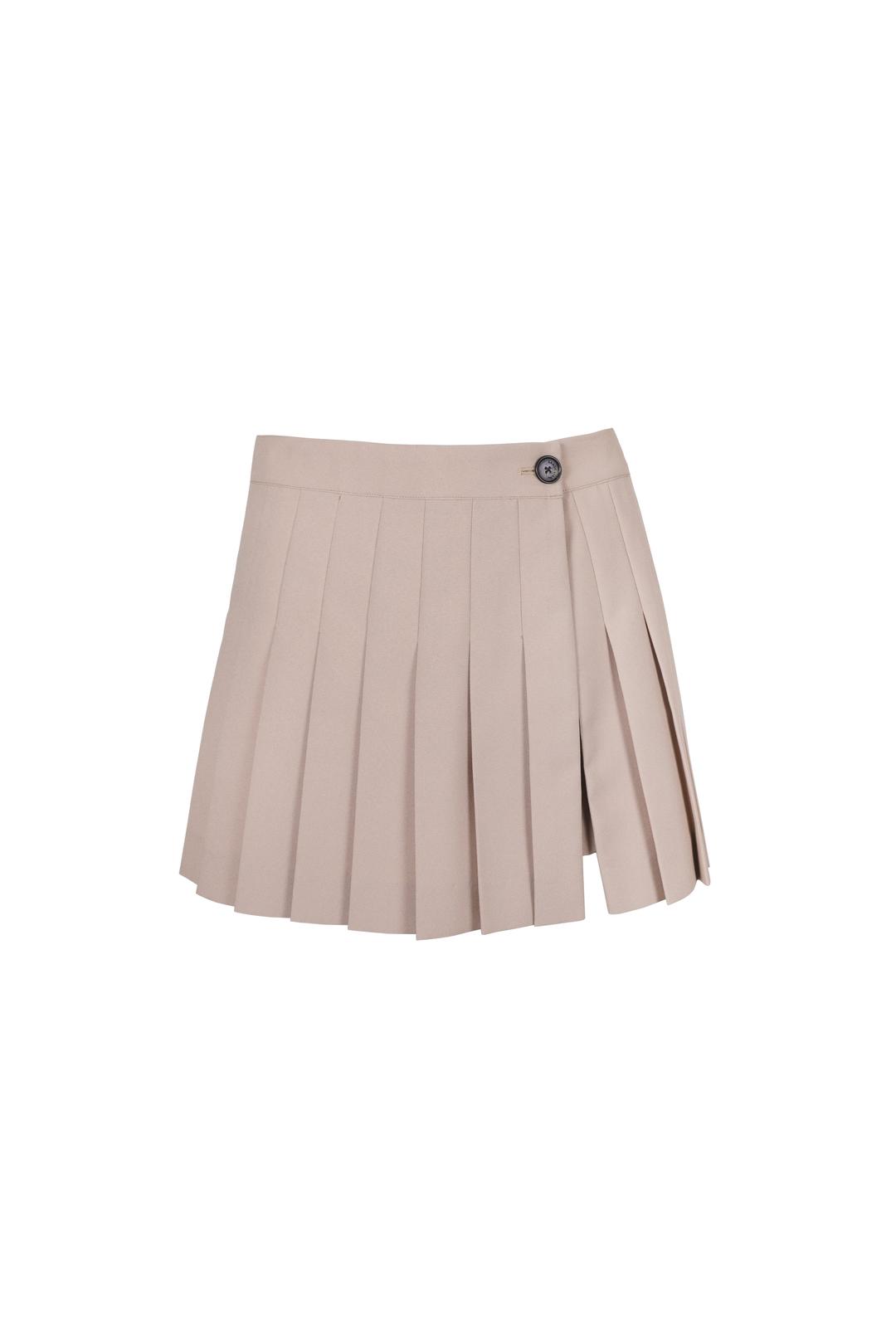 PARIS SKORT IN BISCUIT - 2