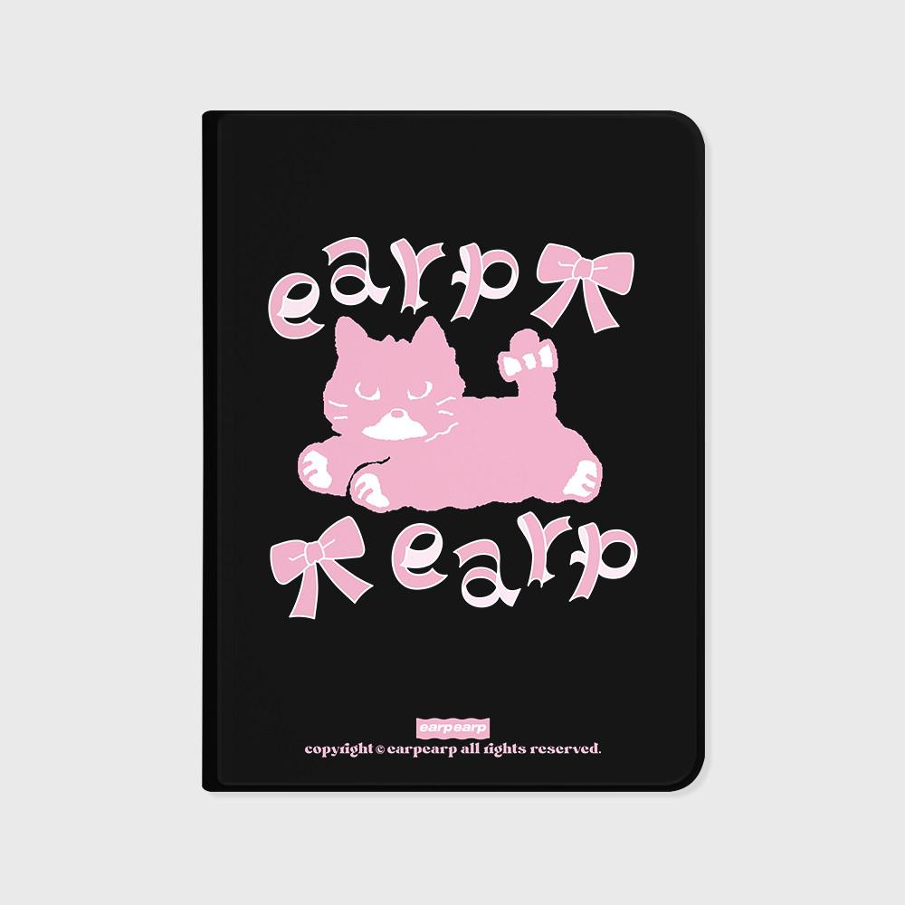 RIBBON PINK MERO-BLACK(아이패드-커버)