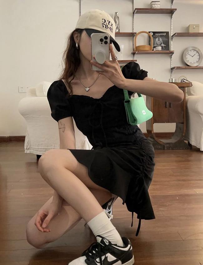 엘라 리본 프릴원피스
